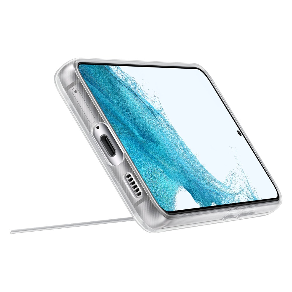 Samsung S22 S901 Clear Standing Cover