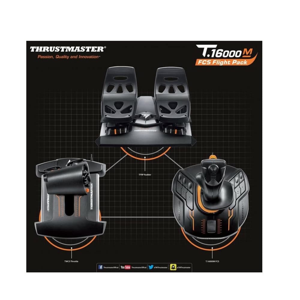 Thrustmaster T-16000M FCS FLIGHT PACK 2960782