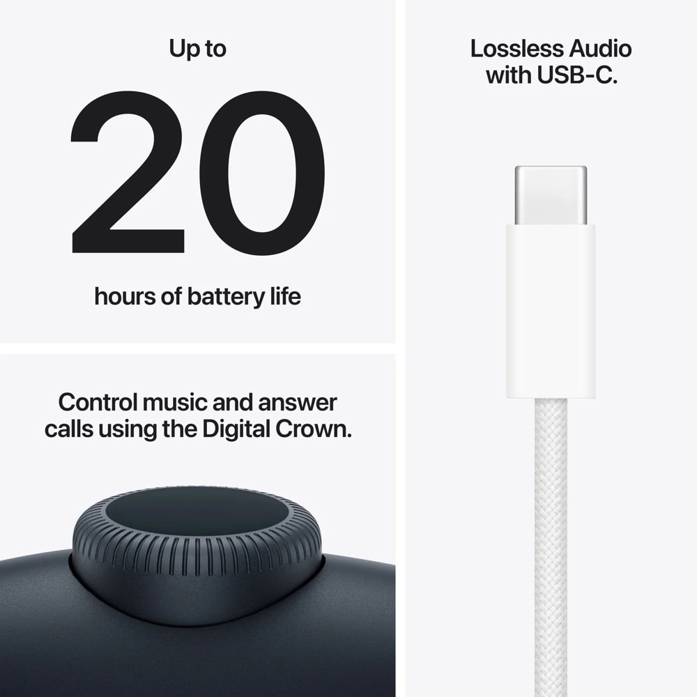 Apple AirPods Max 2 Midnight | JAR Computers Apple AirPods Max 2 Midnight