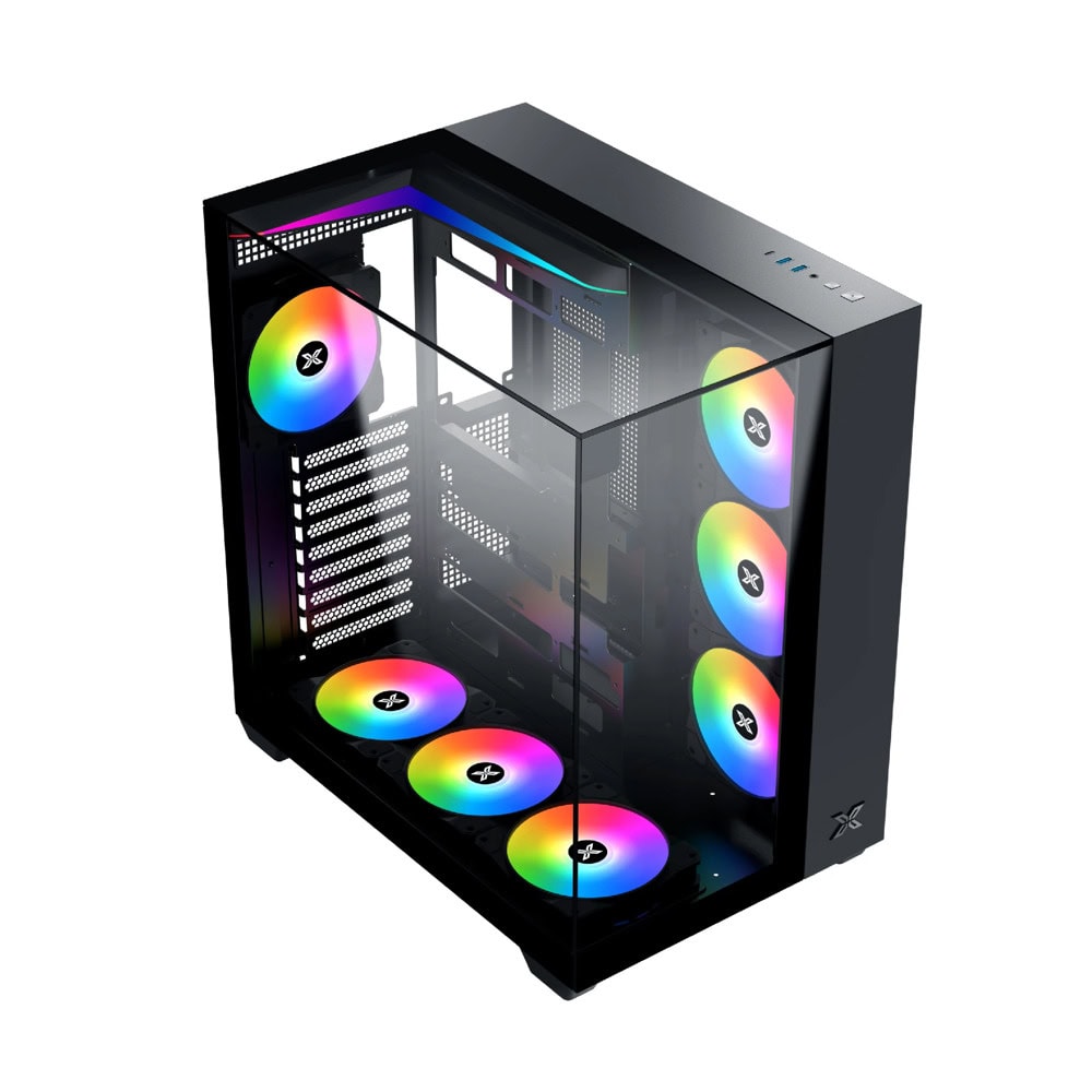 Кутия Xigmatek AQUA V черна