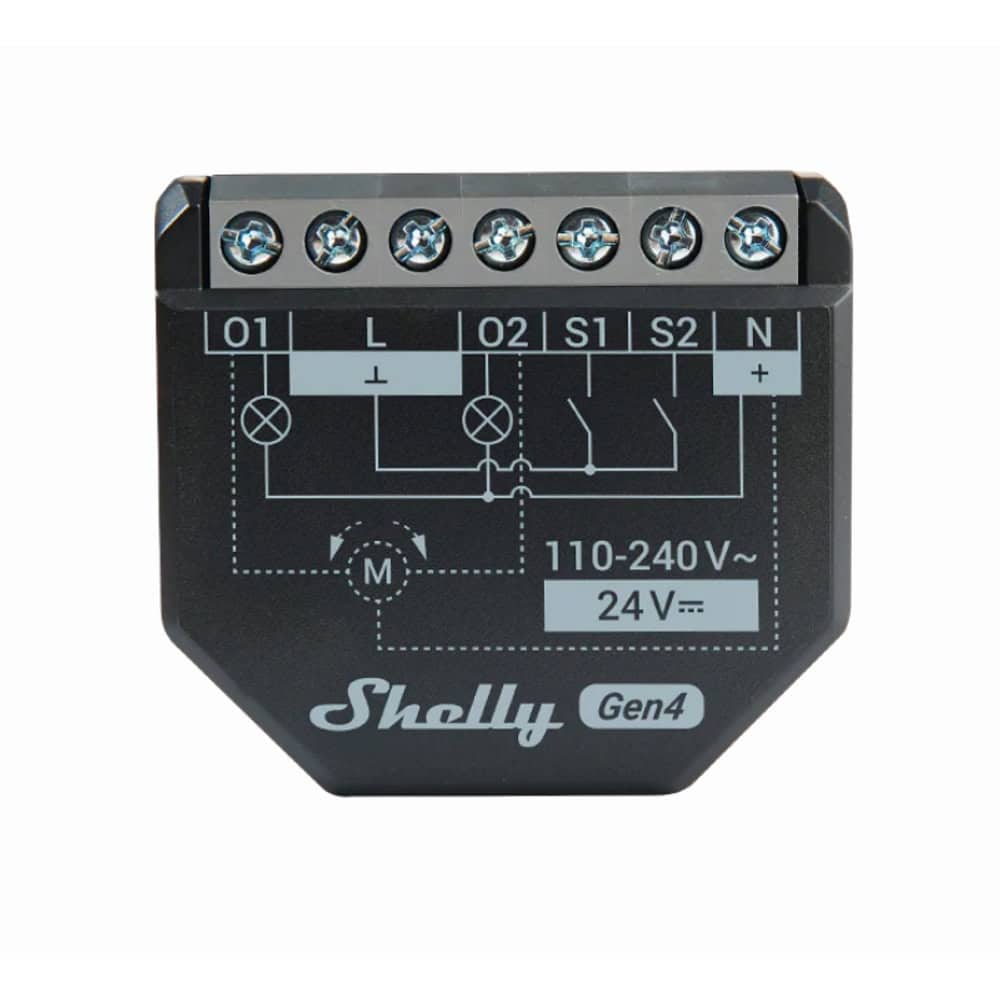 Shelly 2PM Gen4 Single S4SW-002P16EU | JAR Computers Shelly 2PM Gen4 Single S4SW-002P16EU