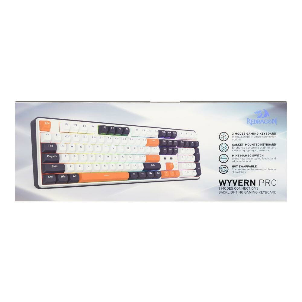 Redragon Wyvern K689WBO-RGB-PRO