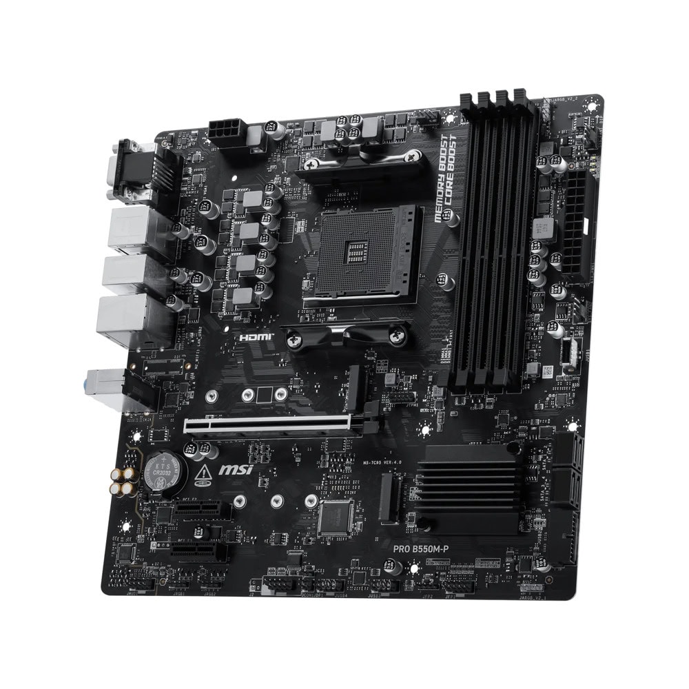дънна платка msi pro b550m-p 911-7c95-201 | JAR Computers дънна платка msi pro b550m-p 911-7c95-201