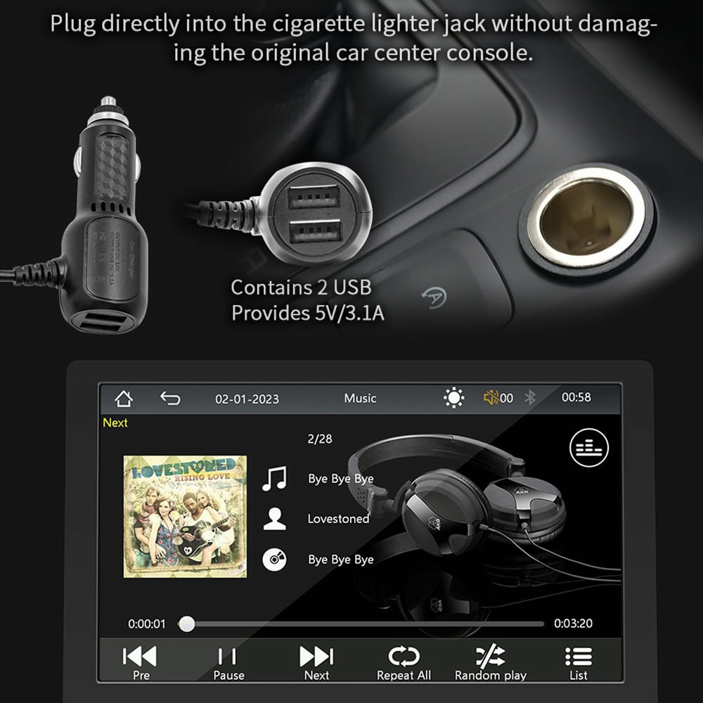 Преносим дисплей за автомобил X5308L 13317 | JAR Computers Преносим дисплей за автомобил X5308L 13317