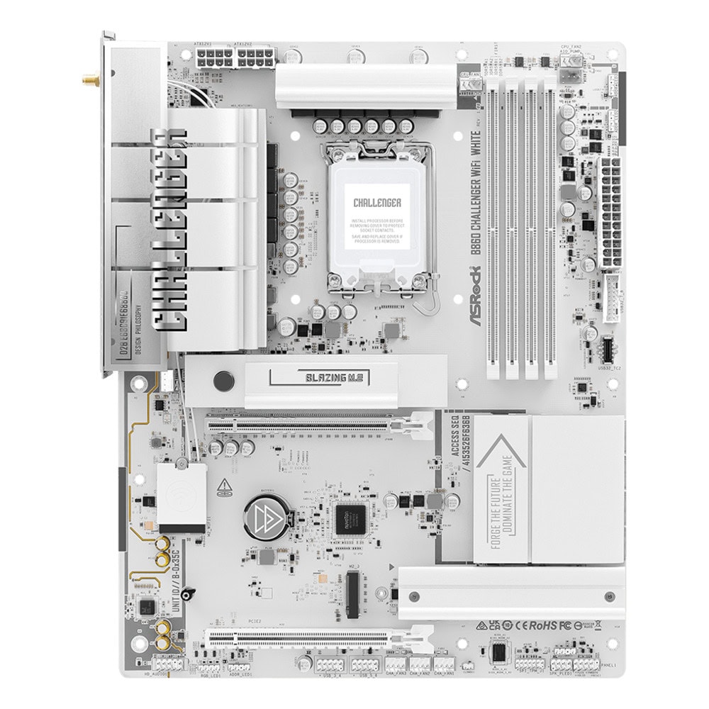 ASRock B860 Challenger WIFI White