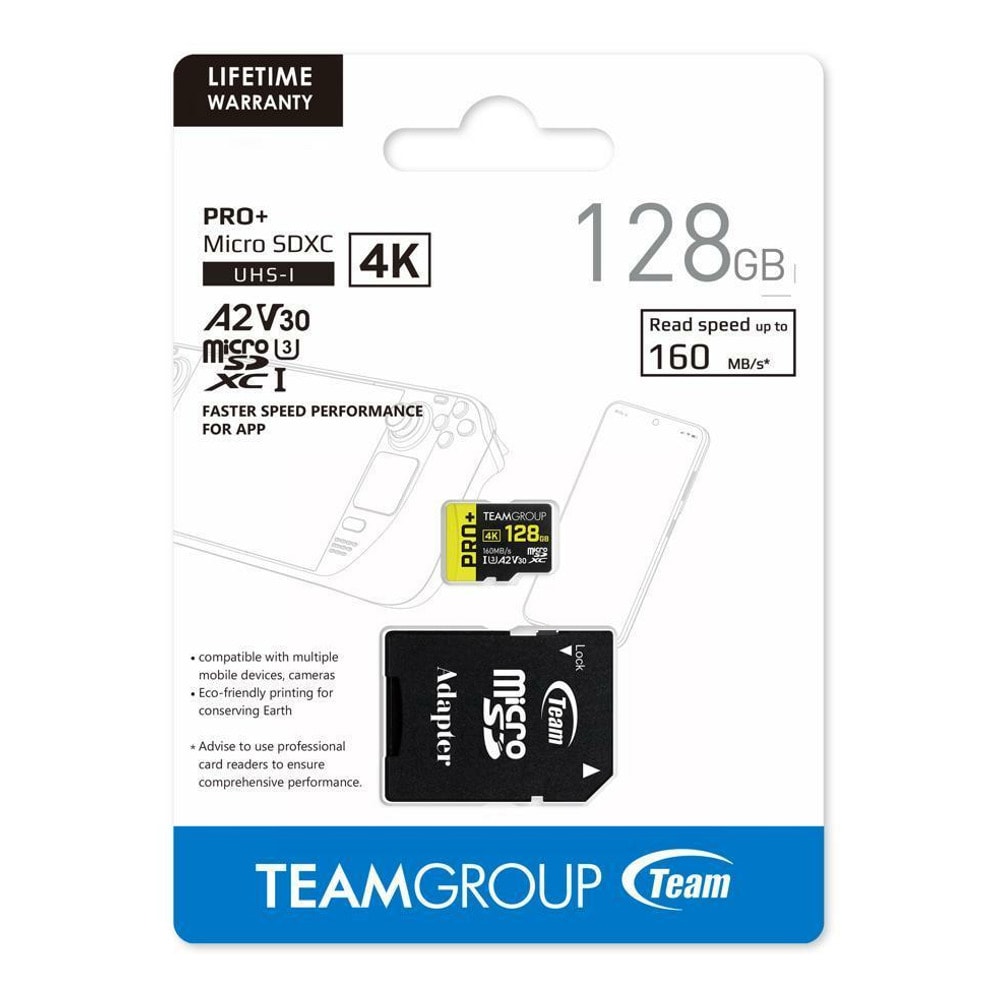 microSD TeamGroup Pro Plus 128GB