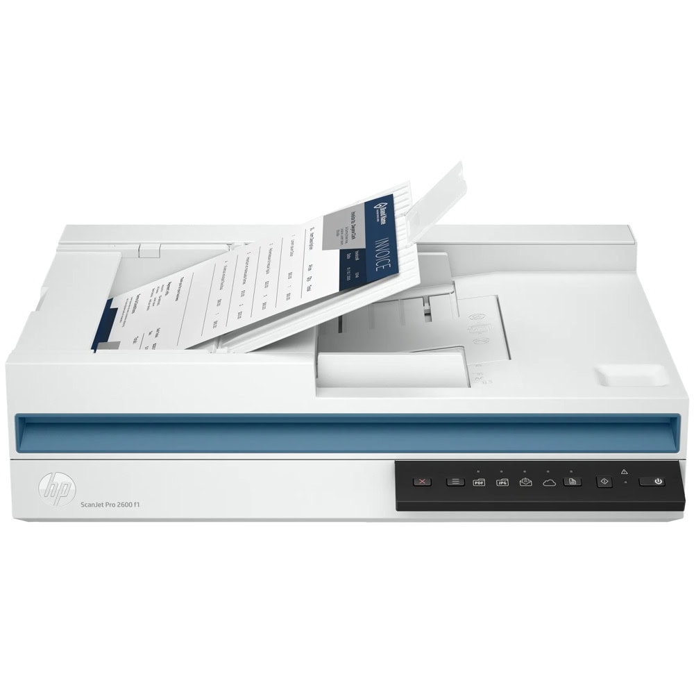 HP ScanJet Pro 2600 f1 50ppm Scanner 20G05A | JAR Computers HP ScanJet Pro 2600 f1 50ppm Scanner 20G05A