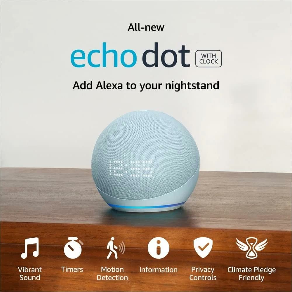 Amazon Echo Dot 5 Blue B09B95DTR4