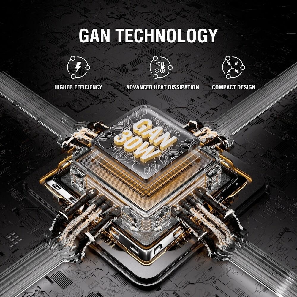 4smarts gan pdplug slim duos 2c 30w бял