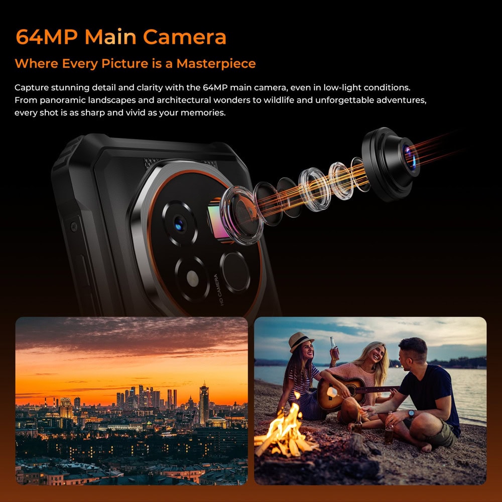 Oukitel G6 4G 64GB/4GB Orange