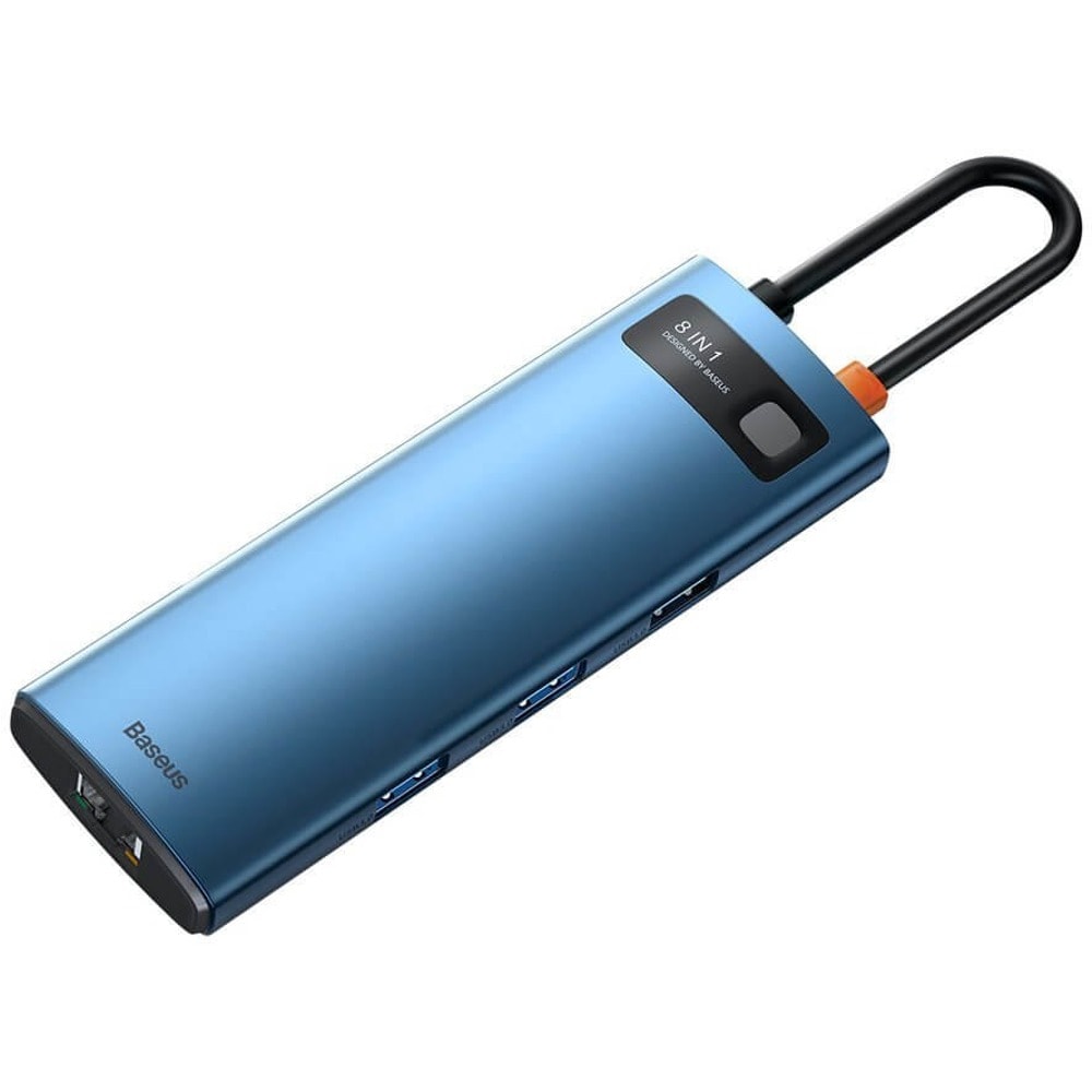 Baseus USB-C Metal Gleam Series 8-in-1 Hub
