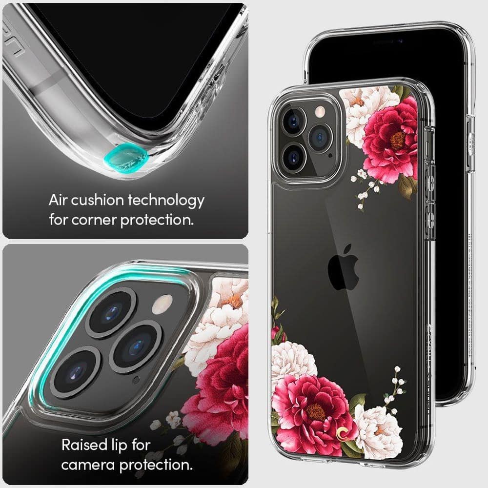 Spigen Cyrill Cecile Case Red Floral ACS01729