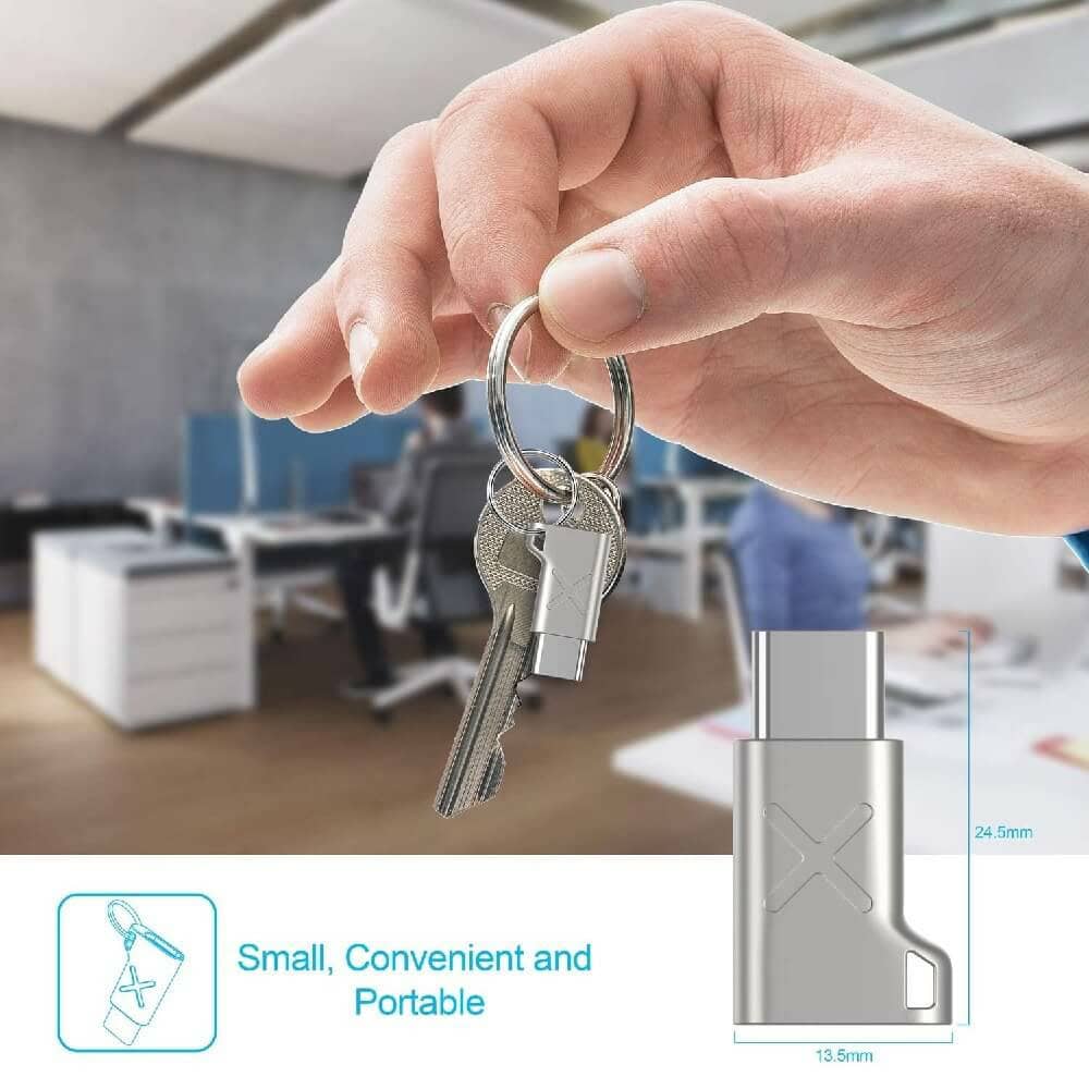 3 броя адаптер microUSB към USB-C