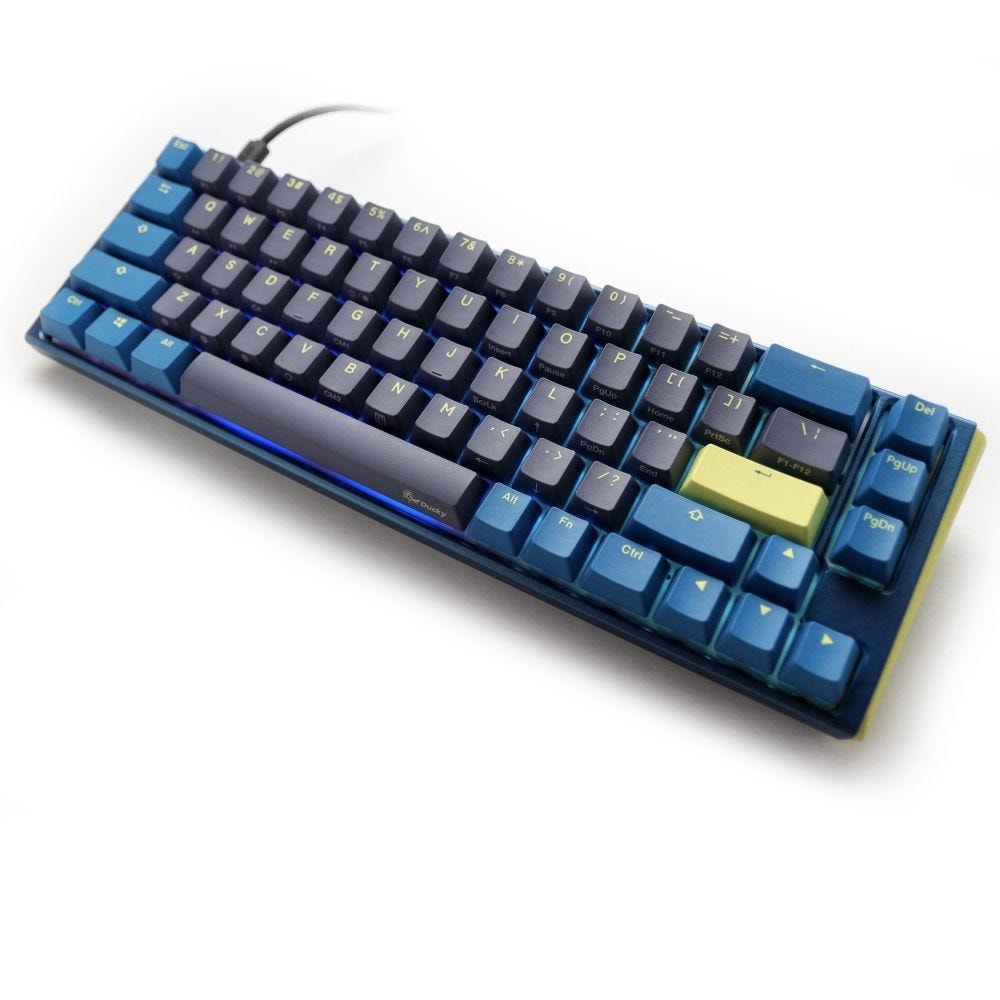 Клавиатура Ducky One 3 Daybreak SF 65 MX Red