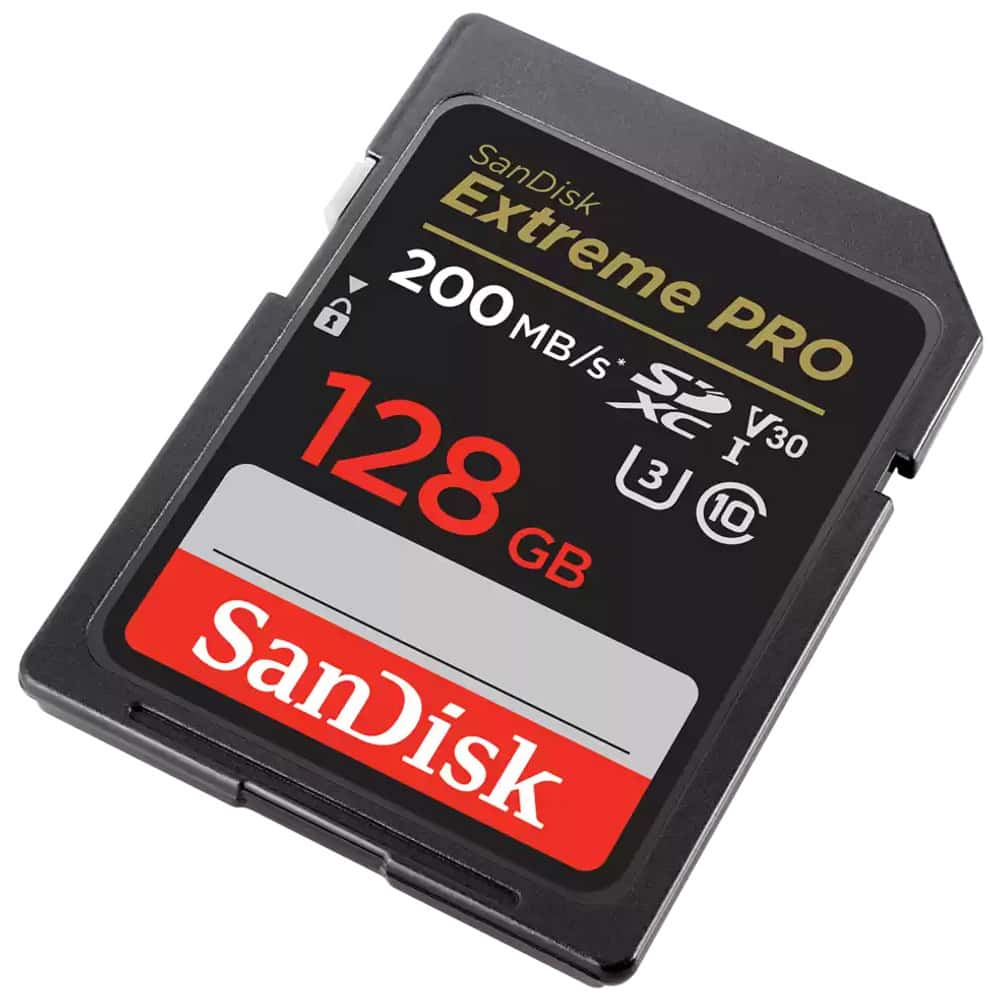 Sandisk 128GB microSDHC Extreme Pro (Разопакован)