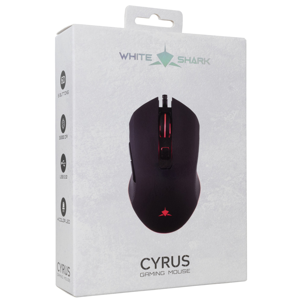 white shark cyrus черна | JAR Computers white shark cyrus черна
