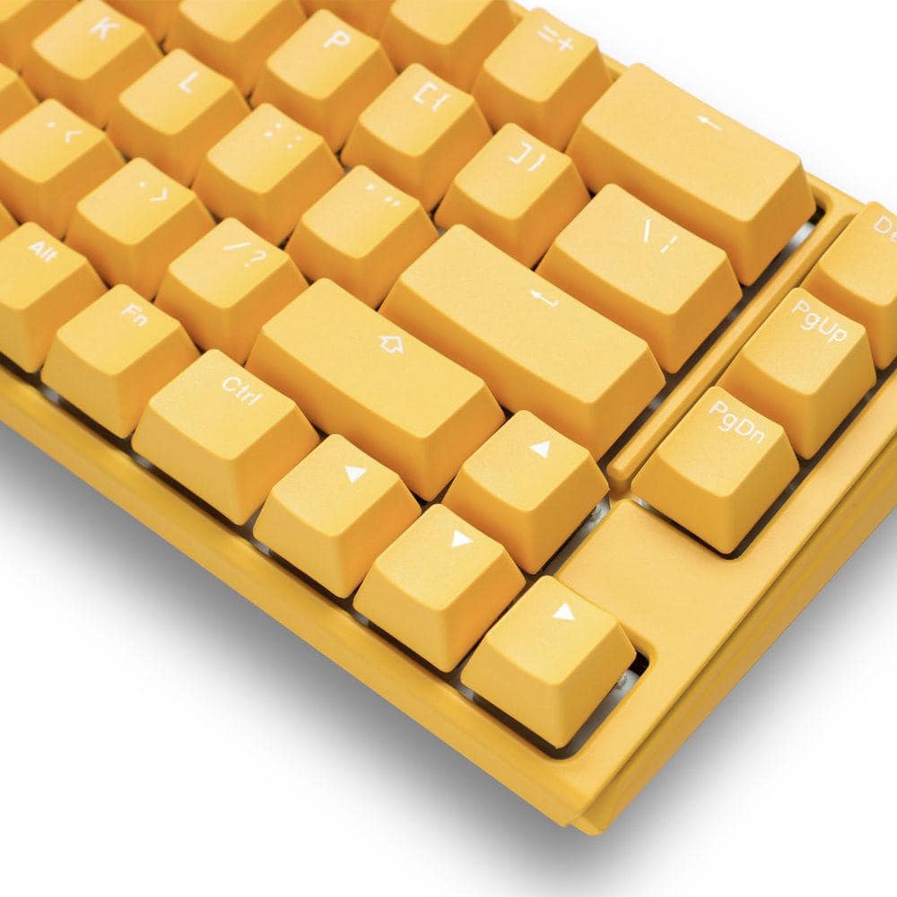 Клавиатура Ducky One 3 Yellow SF 65 MX Silver