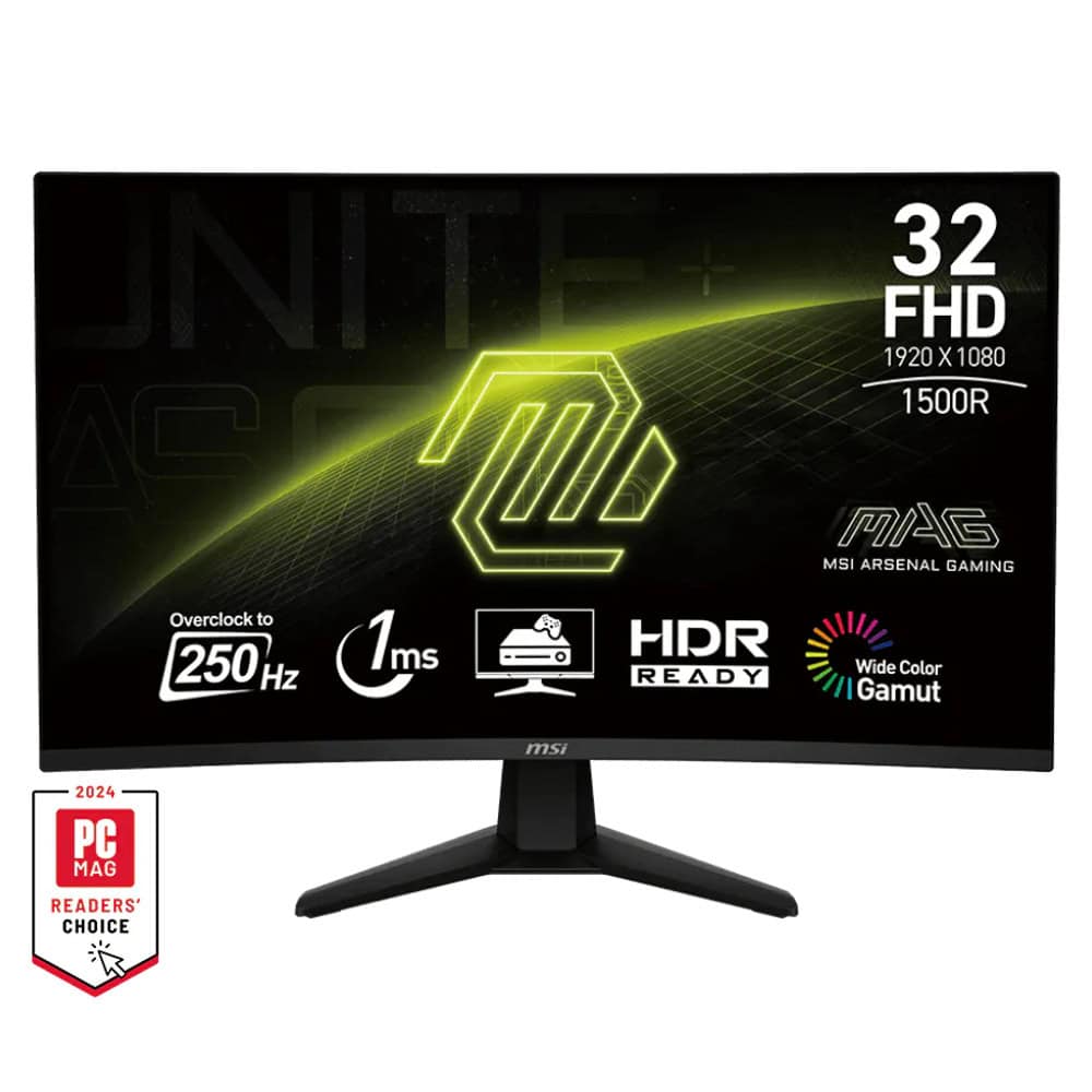 MSI MAG 32C6X 9S6-3DD41M-028 | JAR Computers MSI MAG 32C6X 9S6-3DD41M-028