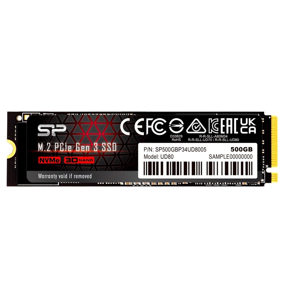 Памет SSD 500 GB Silicon Power UD80 PCIe M.2 product
