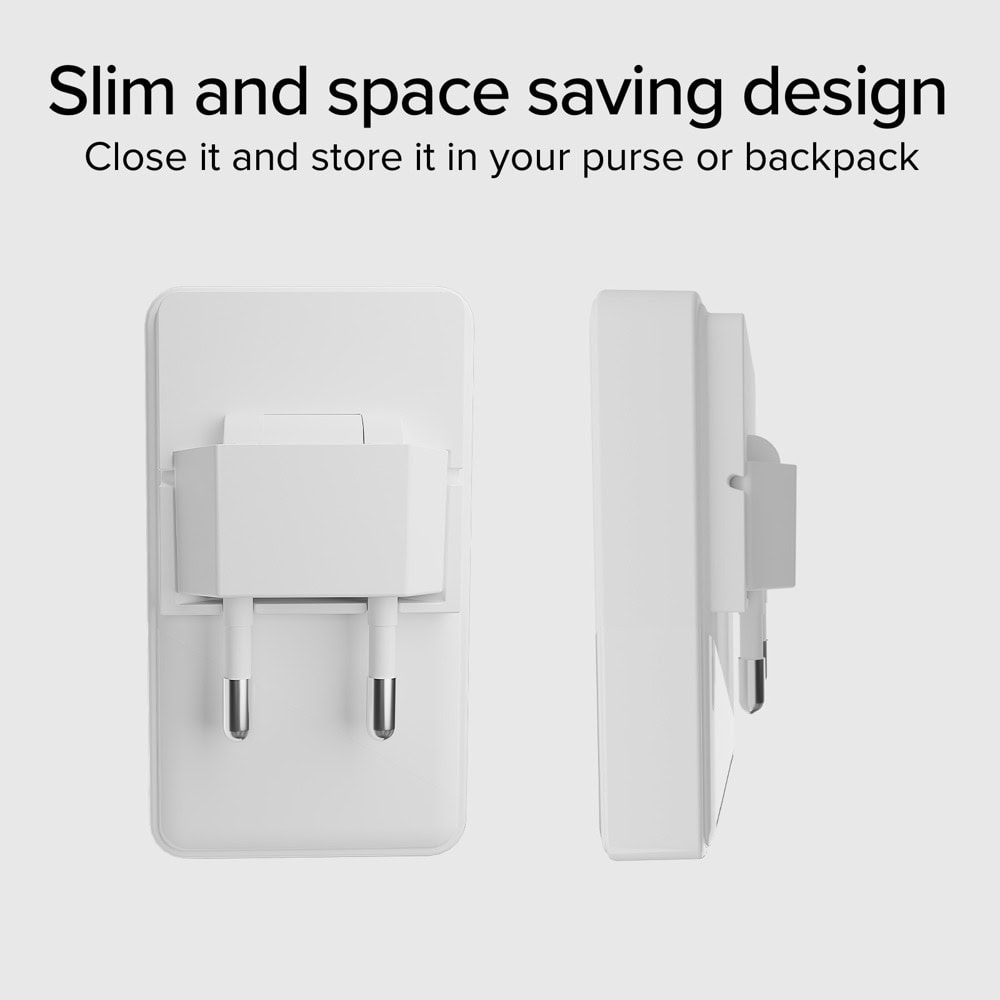 Зарядно устройство SBS 98497 сгъваемо бяло