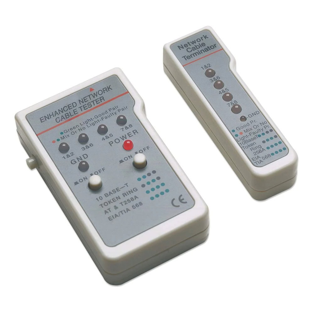тестер за кабели intellinet 351898 за rj11 rj45 | JAR Computers тестер за кабели intellinet 351898 за rj11 rj45