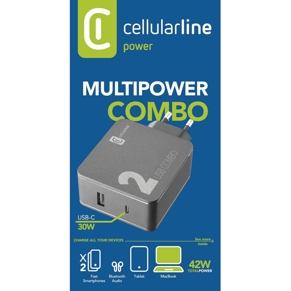 Cellularline Multipower Combo 2 IT6849