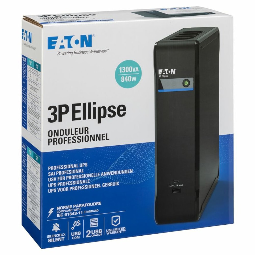 Eaton 3P Ellipse 1300 USB DIN