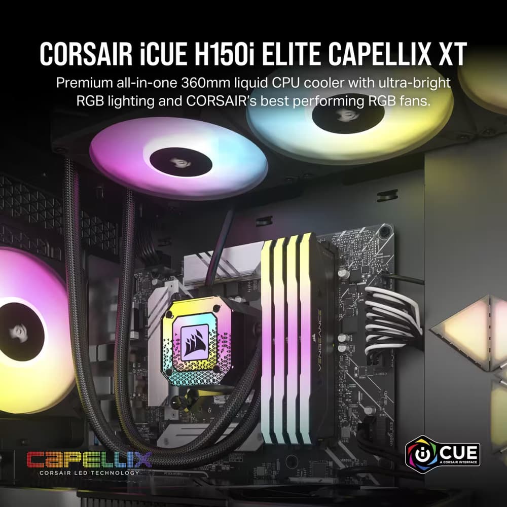 Corsair iCUE H150i ELITE CAPELLIX XT CW-9060070-WW