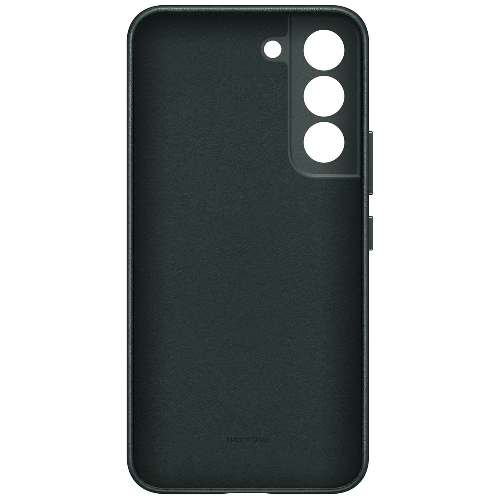 Samsung S22 S901 Leather Cover Green