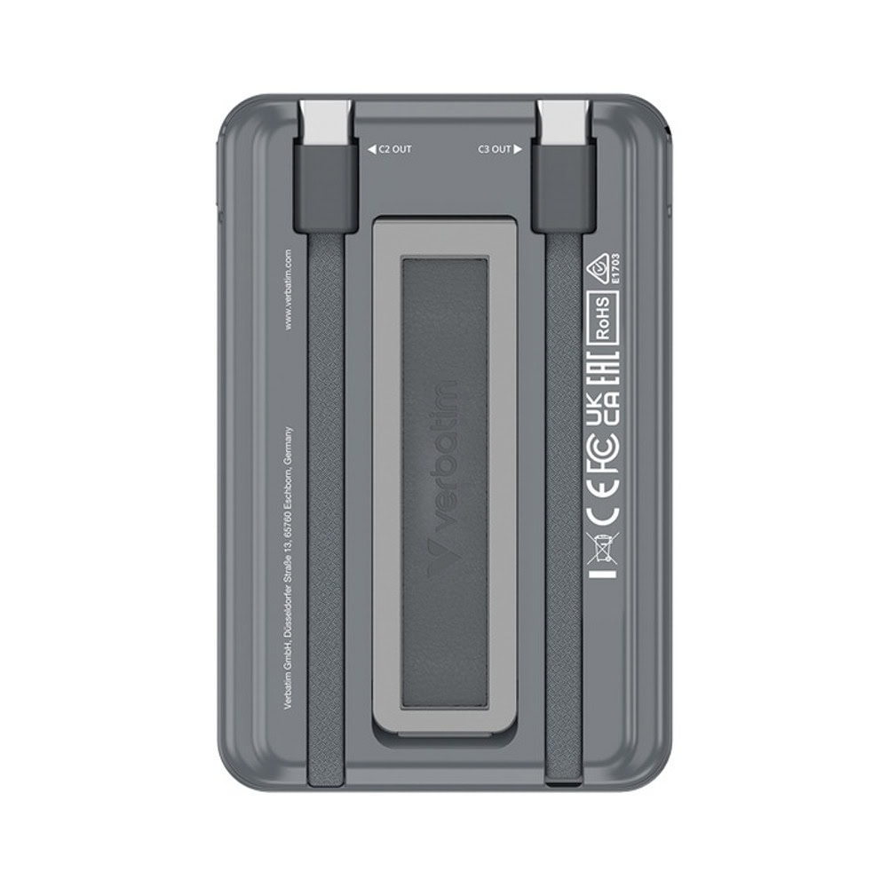 verbatim charge 'n' go two cable 5000mah 32251 | JAR Computers verbatim charge 'n' go two cable 5000mah 32251