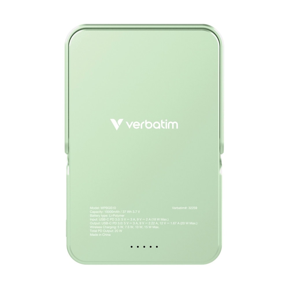 Verbatim Charge 'n' Go 10000mAh Green 32259