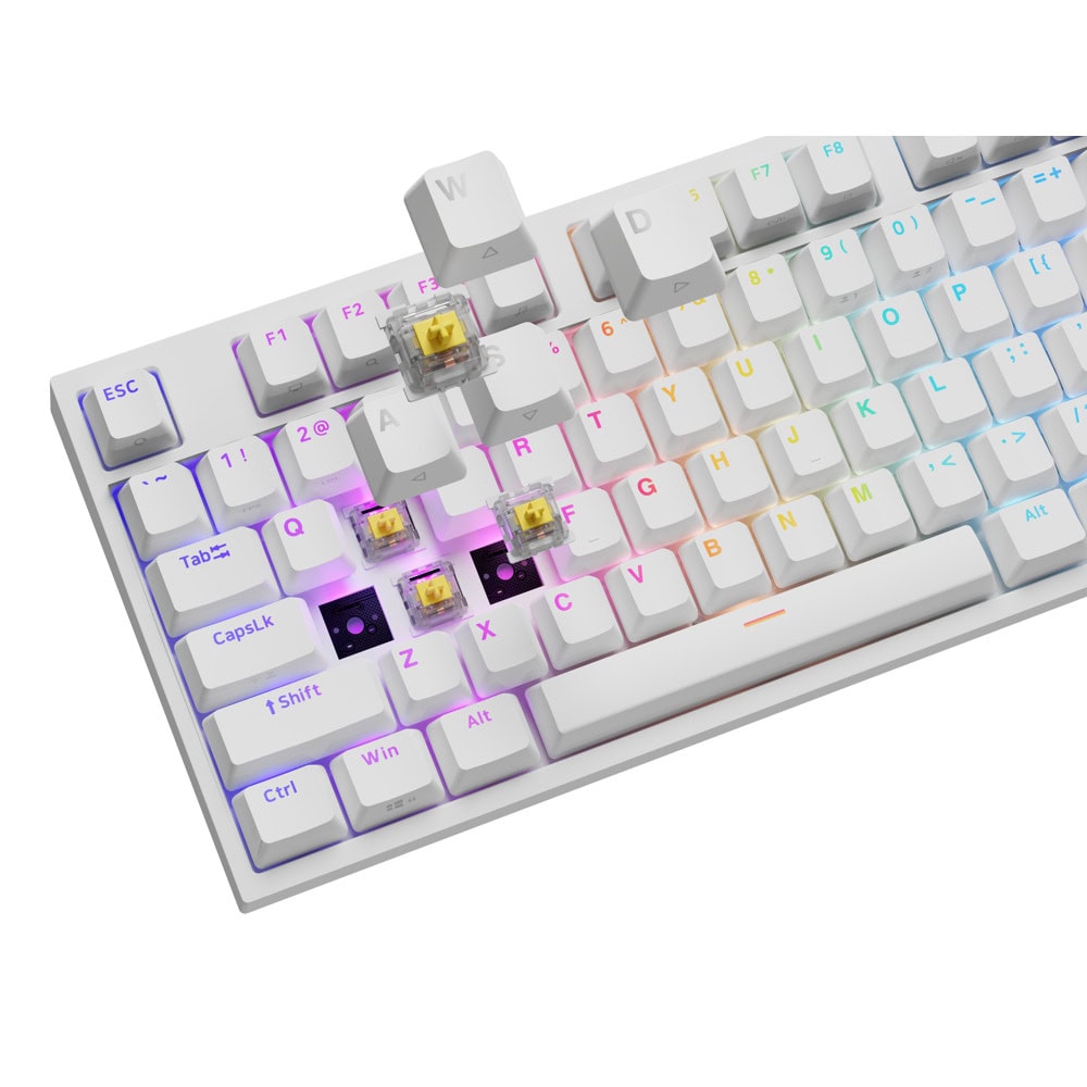 Genesis Thor 404 White Gateron switch NKG-2299