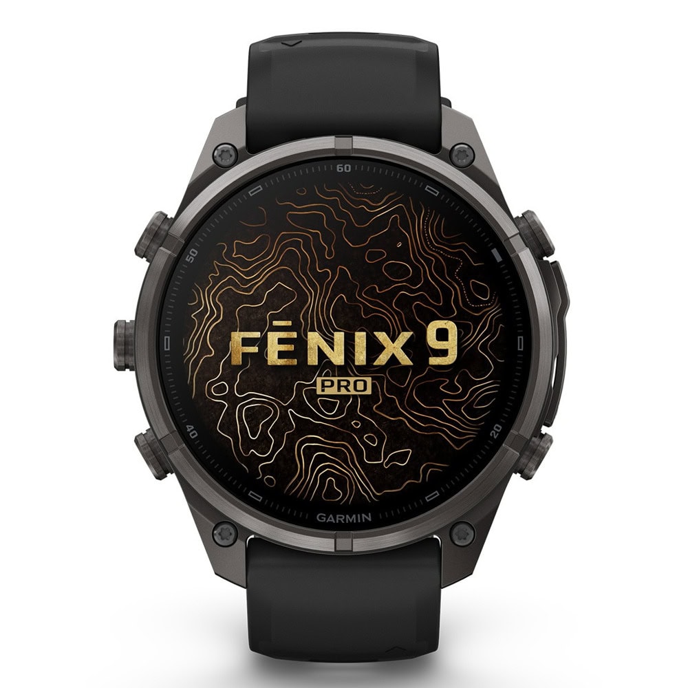 Garmin Fenix 9 Pro 47 mm Carbon Gray с Black/Pebbl