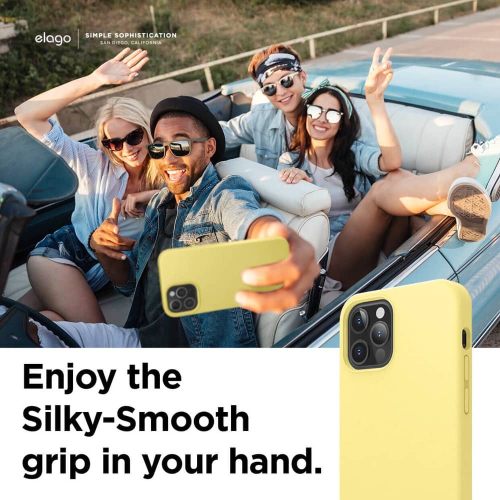 Elago Soft Silicone Case ES12SC61-YE
