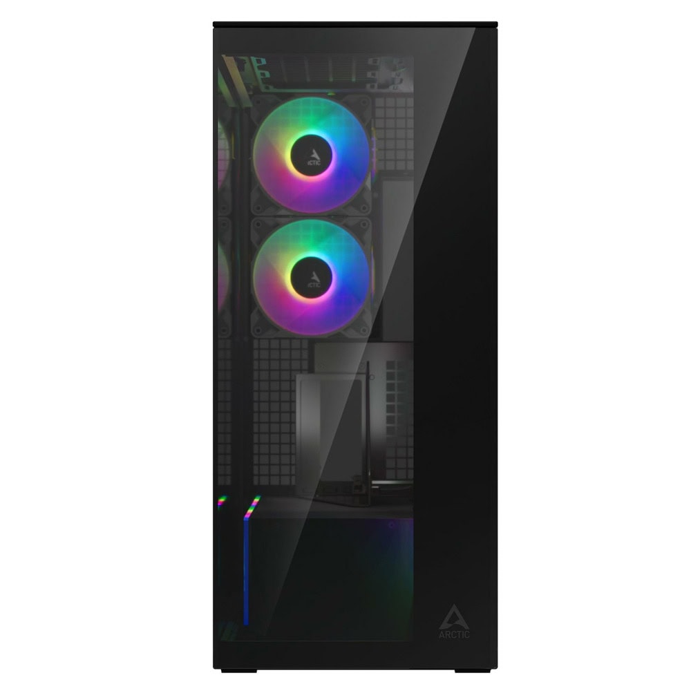 Arctic Xtender VG Mirror - Black Mid-Tower