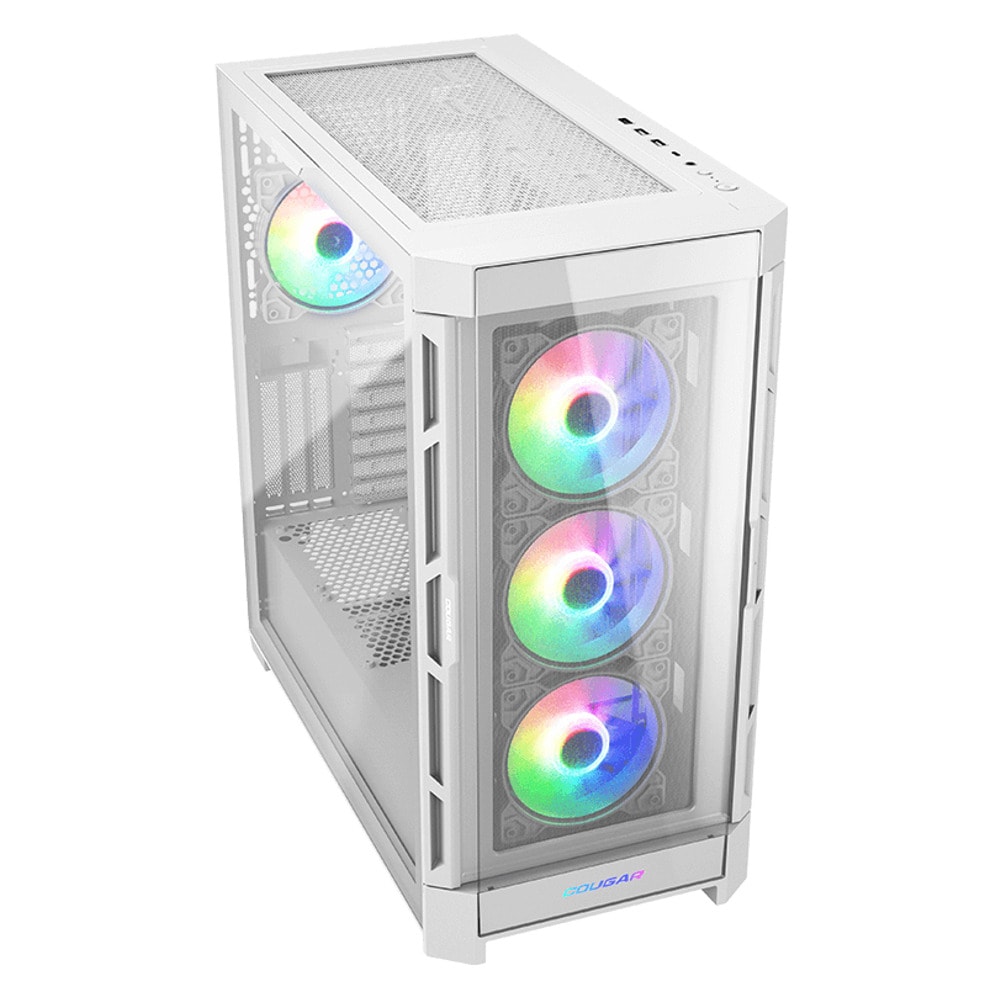 Кутия Cougar Gaming Duoface Pro RGB бяла