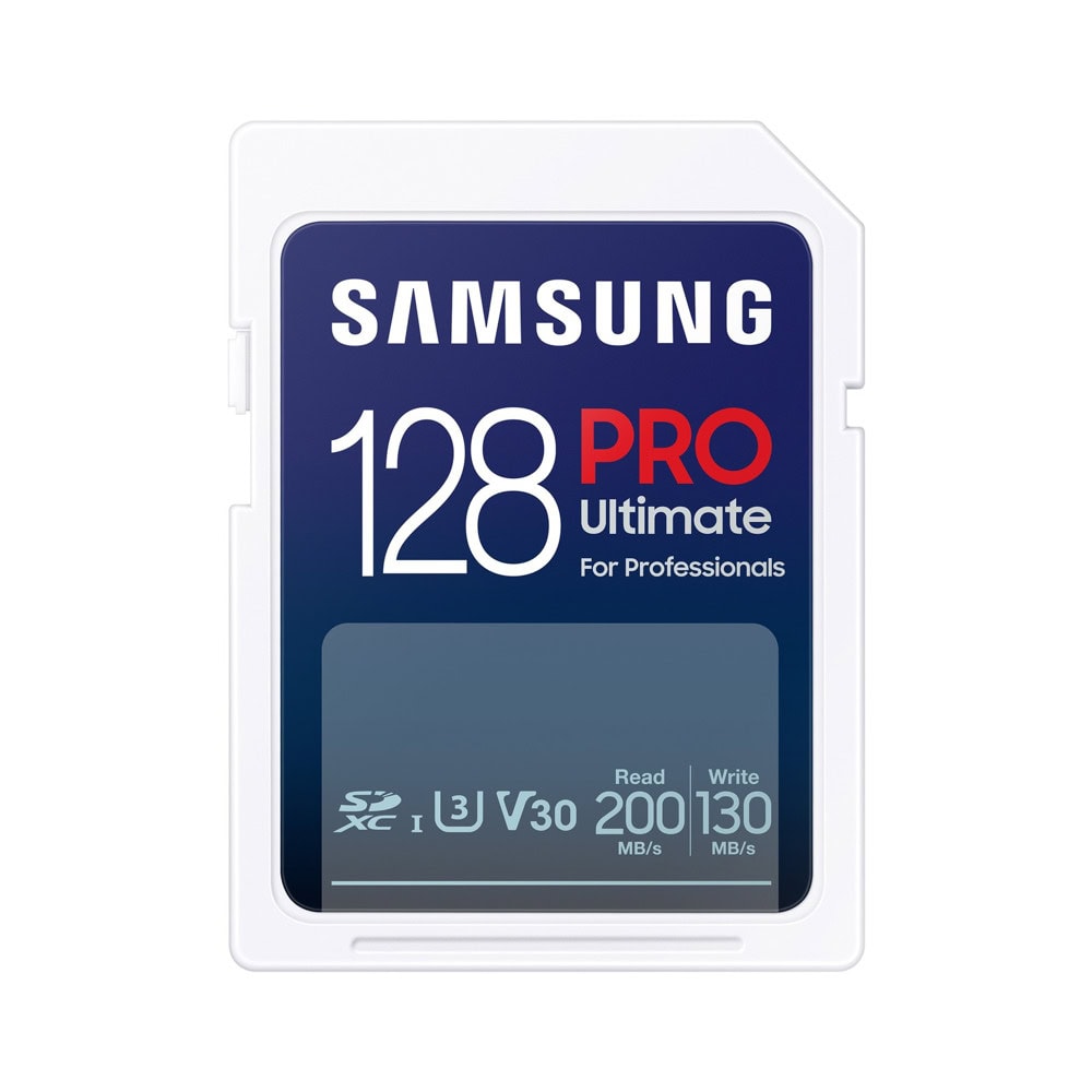 Samsung 128GB SDXC Pro Ultimate MB-SY128S/WW | JAR Computers Samsung 128GB SDXC Pro Ultimate MB-SY128S/WW