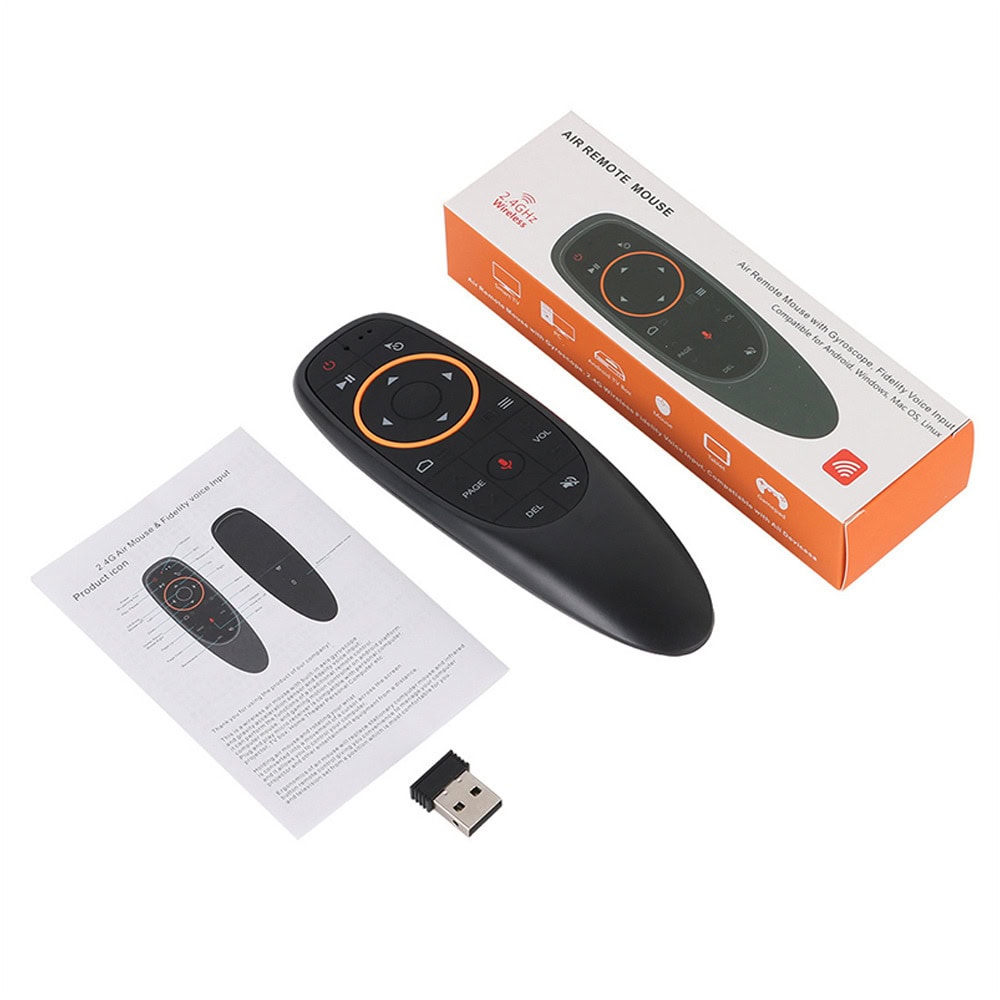 дистанционно G10, Air mouse USB 2.4GHz