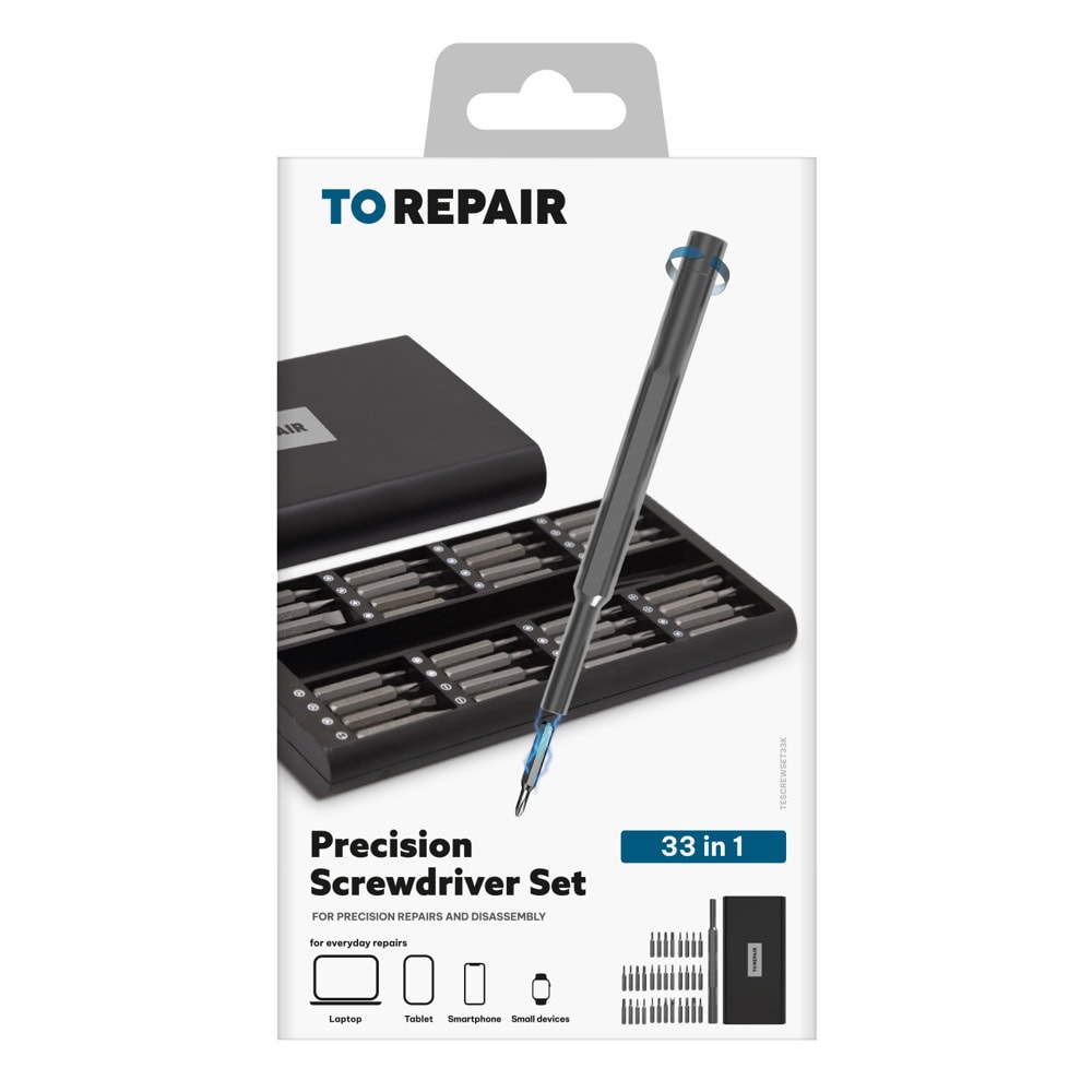 Комплект отверка SBS 02798, 33 части