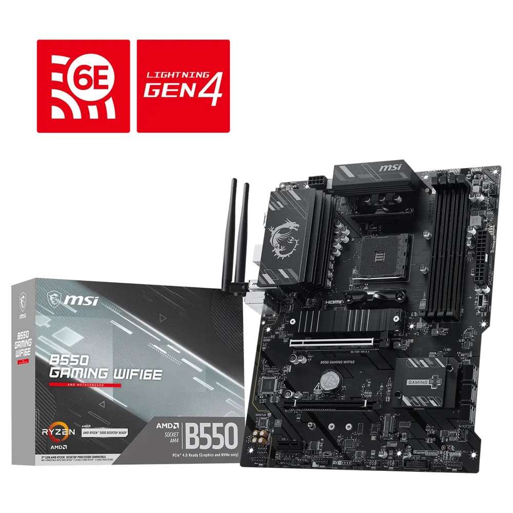 MSI B550 GAMING WIFI6E | JAR Computers MSI B550 GAMING WIFI6E
