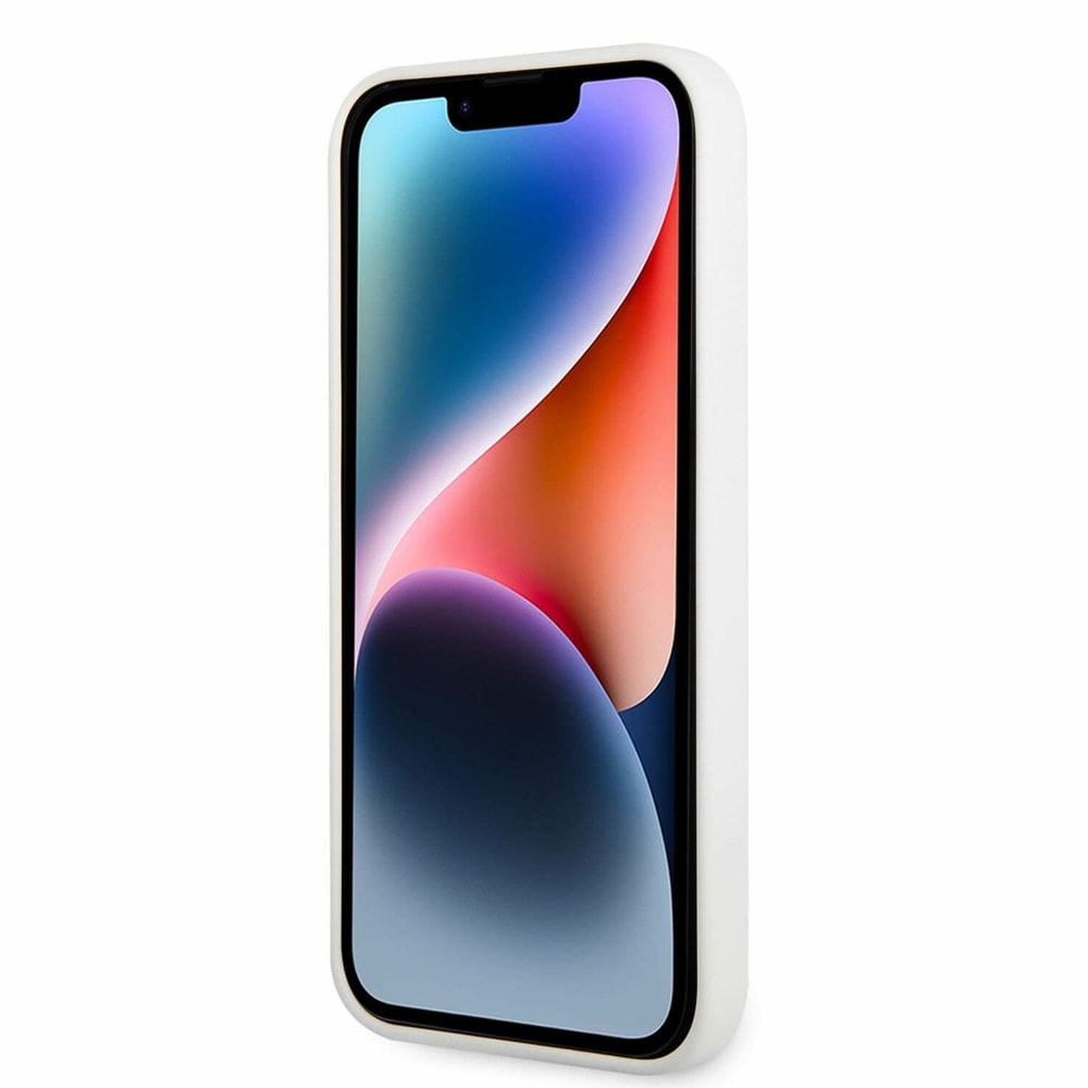 Liquid Silicone Choupette NFT за iPhone 14 бял