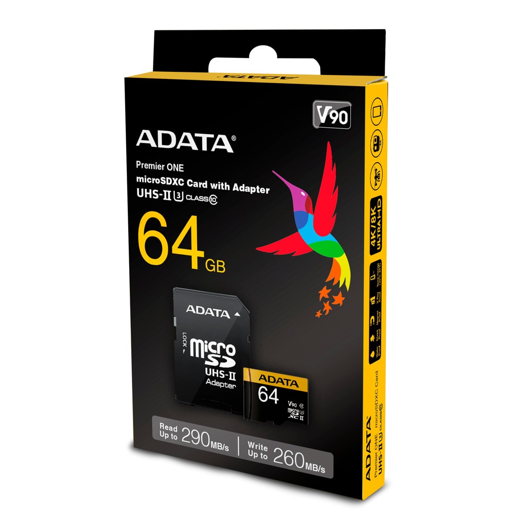 microSD ADATA Premier One 64GB UHS-II U3