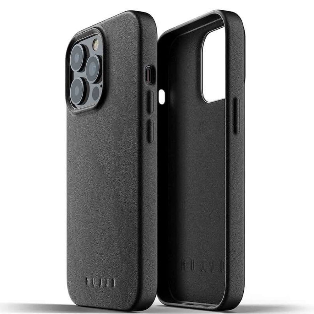 Mujjo Full Leather iPhone 13 Pro MUJJO-CL-015-BK