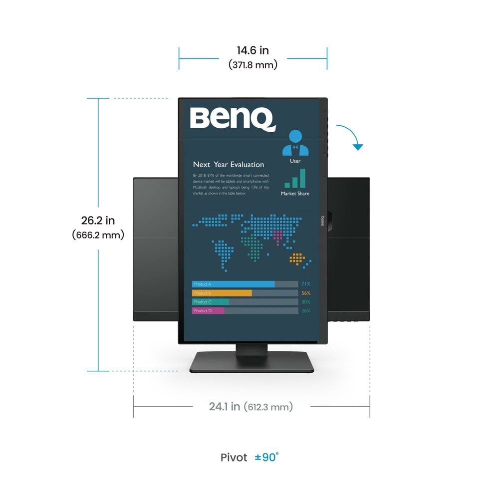 Монитор BenQ BL2786TC 9H.LMPLB.QBE