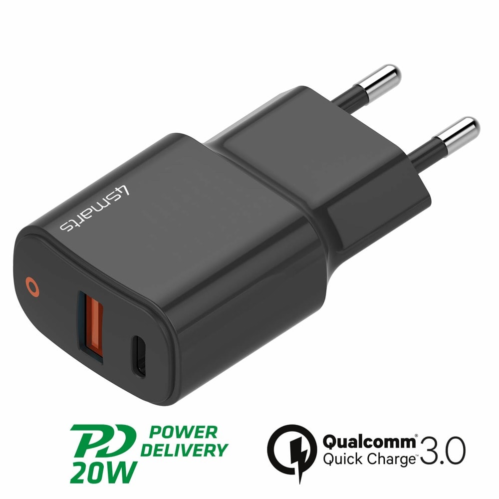 4smarts Wall Charger DoublePort 20W