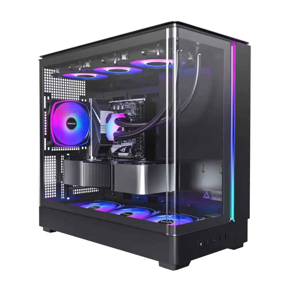 Montech King 15 Pro Black | JAR Computers Montech King 15 Pro Black