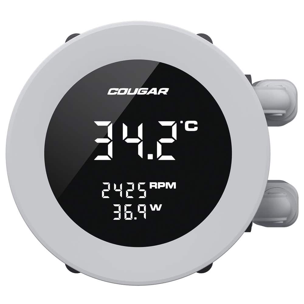 Cougar Gaming Poseidon Vistek ARGB 240 White
