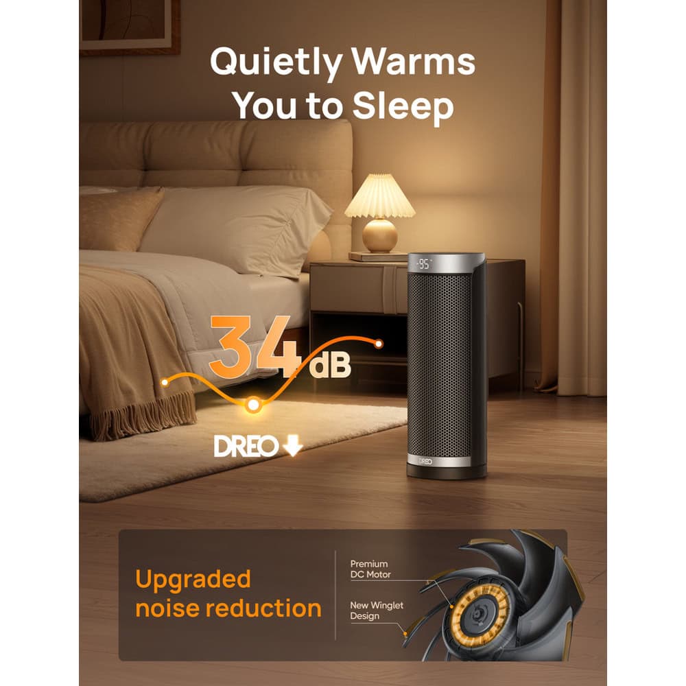 вентилаторна печка dreo solaris slim h3 dr-hsh003