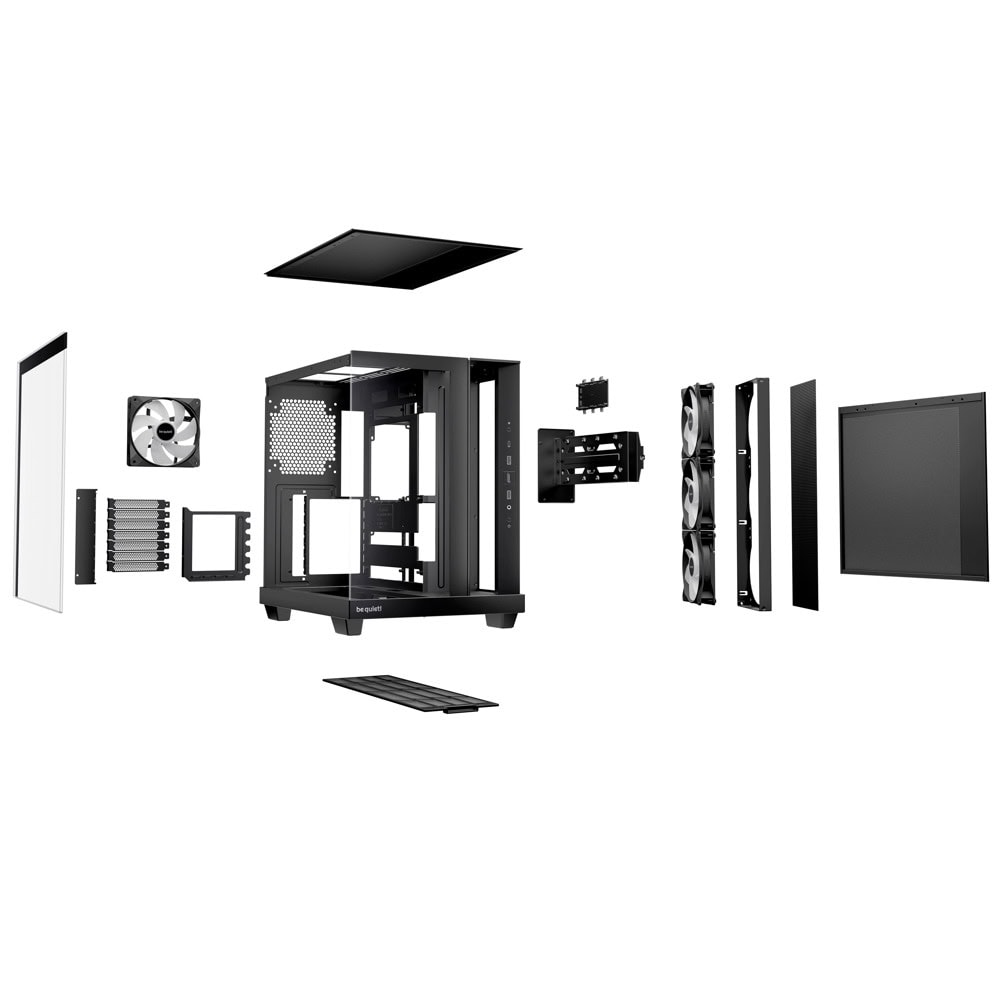 be quiet! Light Base 500 LX Black BGW85 | JAR Computers be quiet! Light Base 500 LX Black BGW85