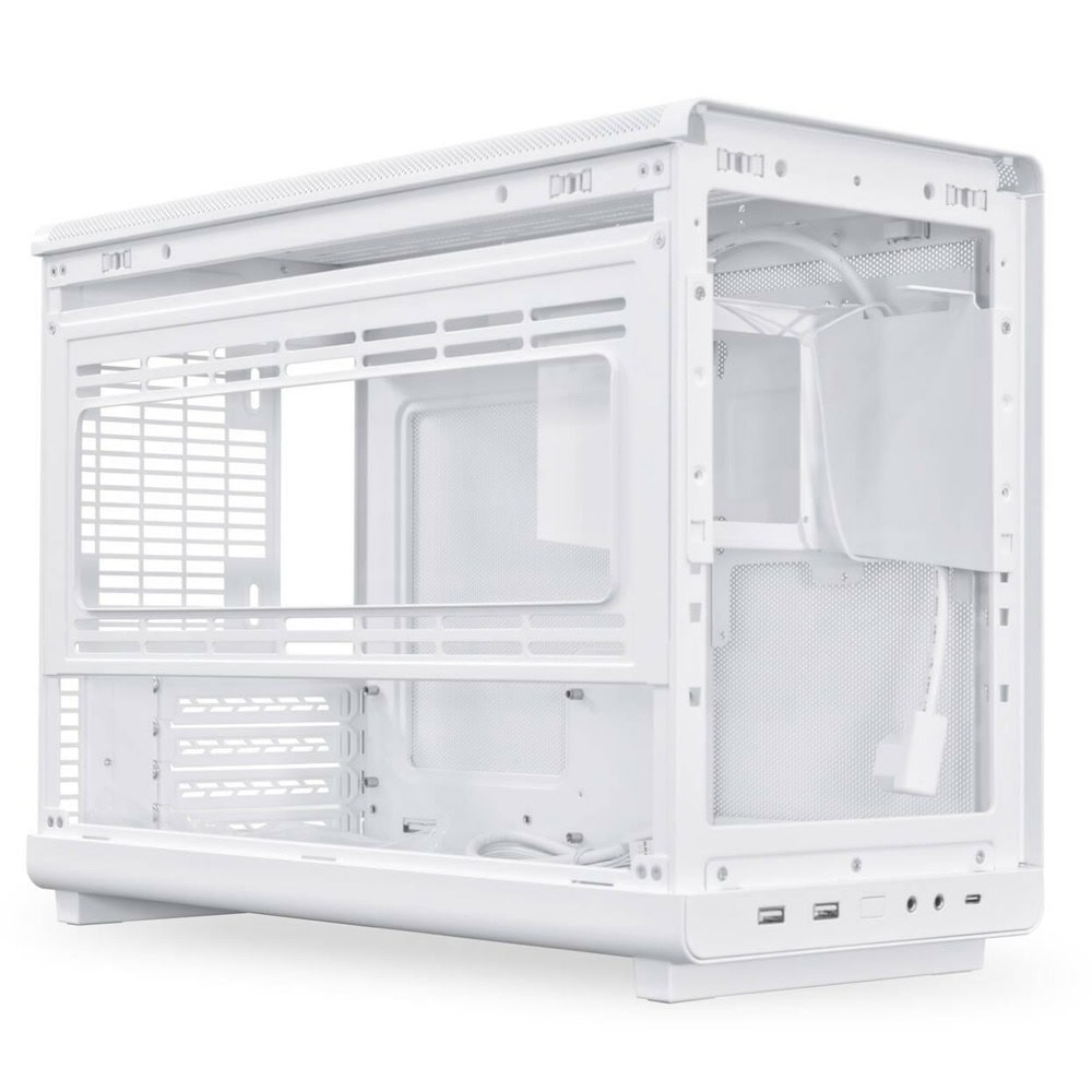 Lian Li A3-mATX Glass Edition Wood White